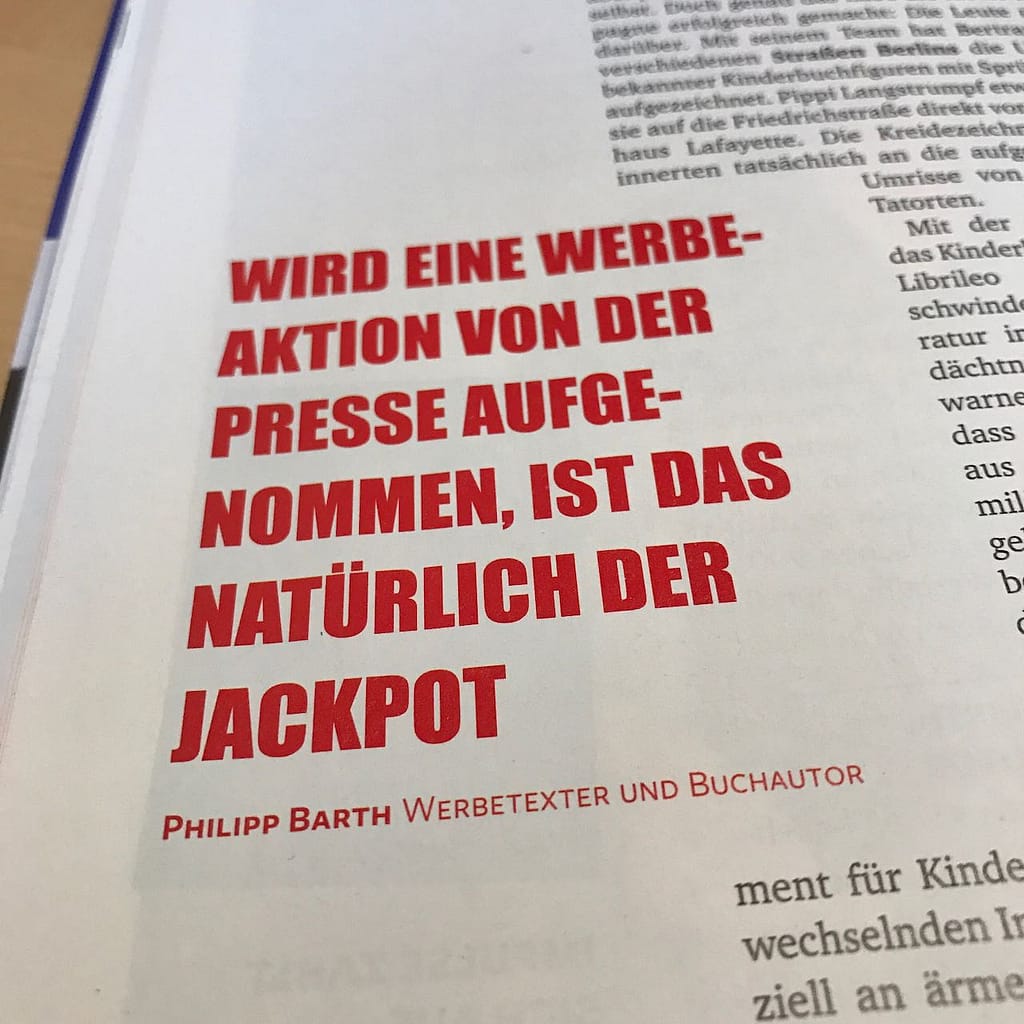 Werbeexperte PR
