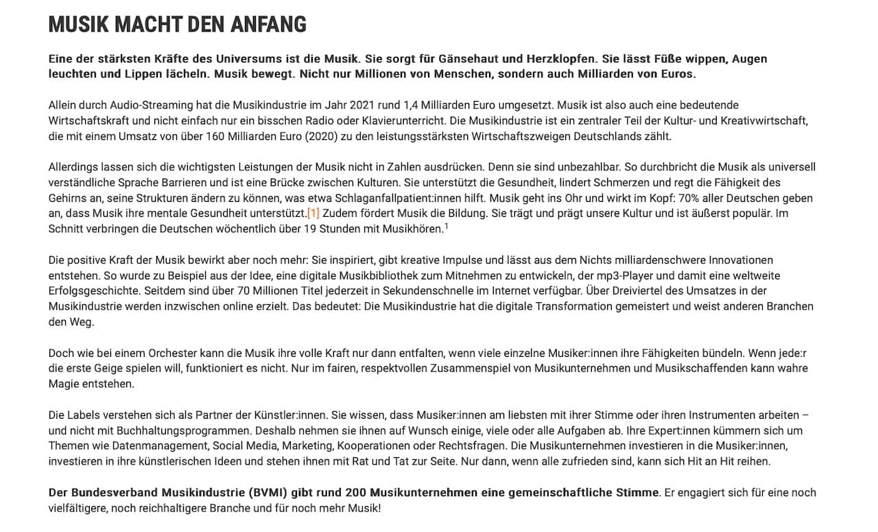 freier Texter Content