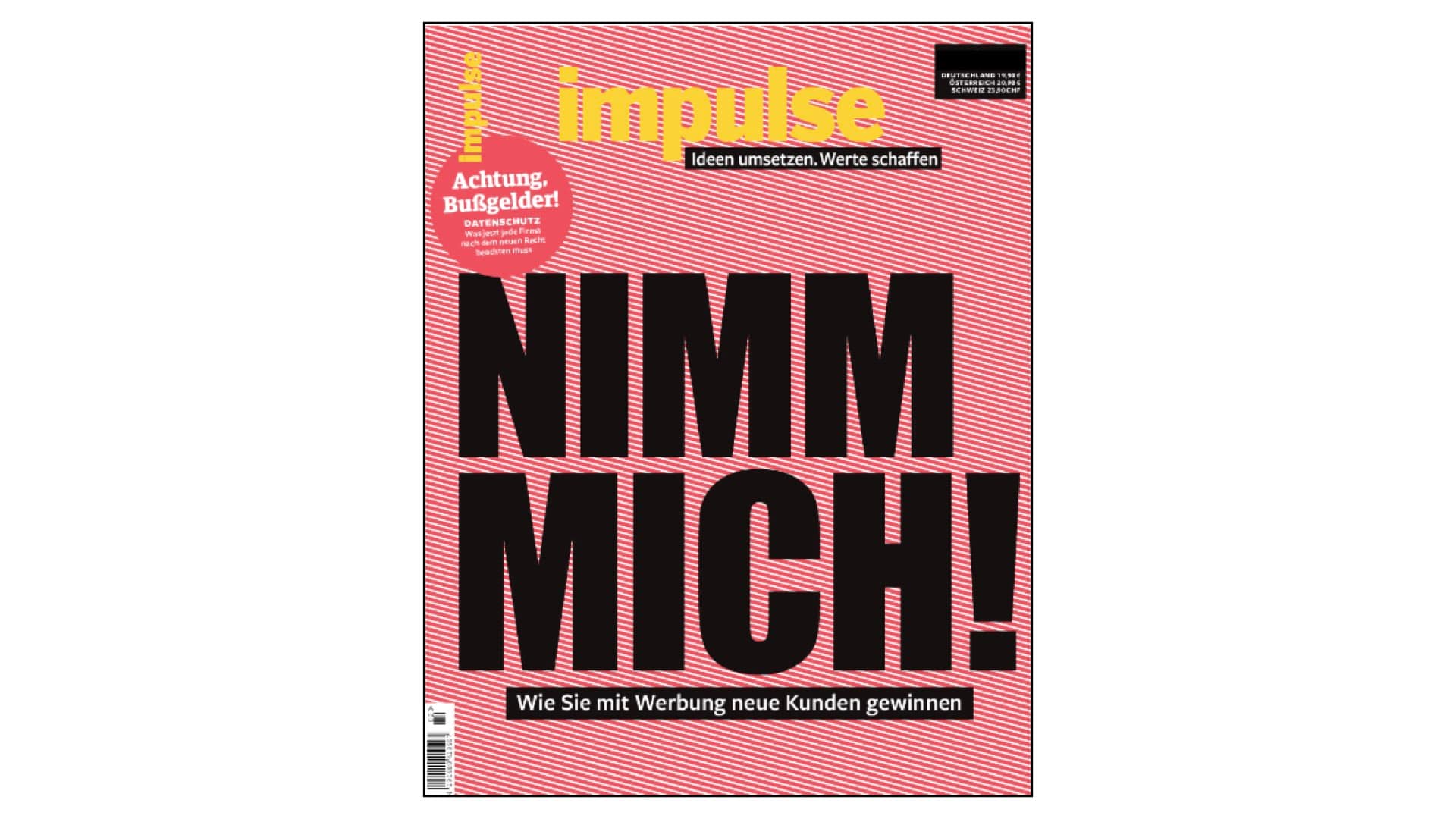 WERBEEXPERTE FÜR DAS UNTERNEHMER-MAGAZIN IMPULSE
