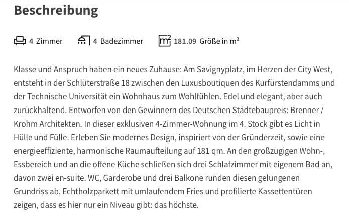 Immobilien Werbetexter